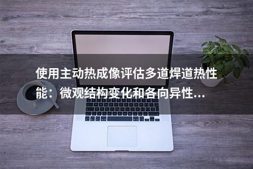 使用主动热成像评估多道焊道热性能：微观结构变化和各向异性分析