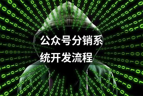 公众号分销系统开发流程