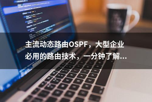 主流动态路由OSPF，大型企业必用的路由技术，一分钟了解下