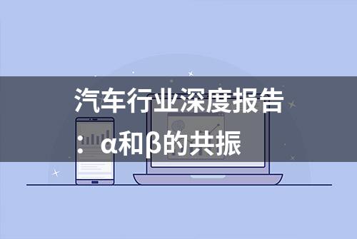 汽车行业深度报告：α和β的共振