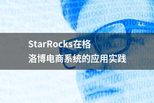 StarRocks在格洛博电商系统的应用实践