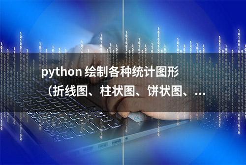 python 绘制各种统计图形（折线图、柱状图、饼状图、散点图）