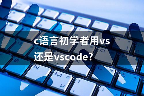 c语言初学者用vs还是vscode?