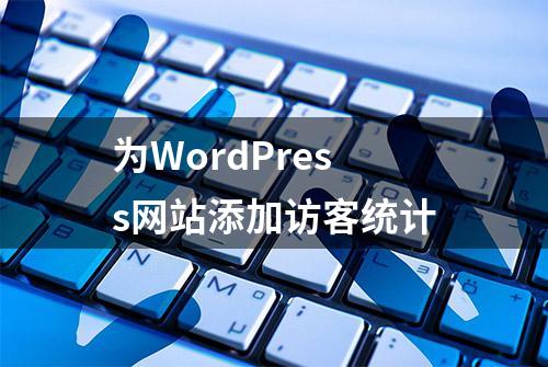 为WordPress网站添加访客统计