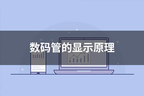 数码管的显示原理