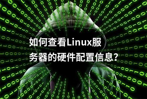 如何查看Linux服务器的硬件配置信息？