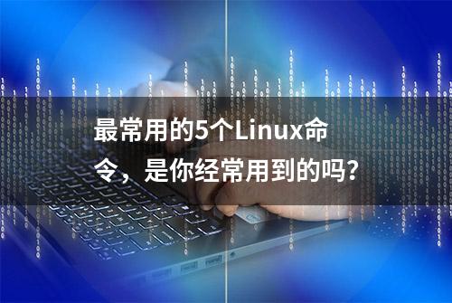 最常用的5个Linux命令，是你经常用到的吗？