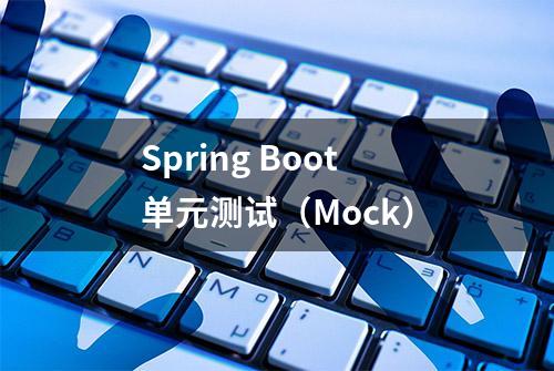 Spring Boot单元测试（Mock）