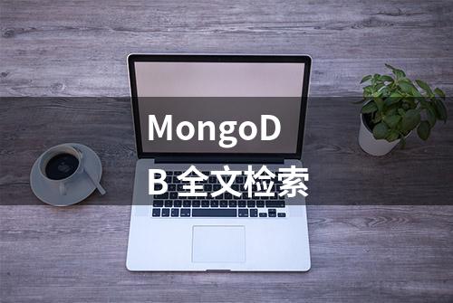 MongoDB 全文检索