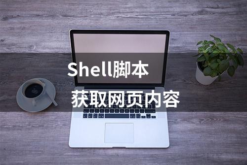 Shell脚本 获取网页内容