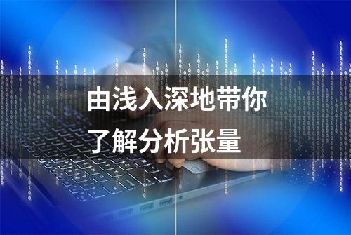 由浅入深地带你了解分析张量