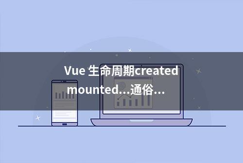 Vue 生命周期created mounted...通俗易懂