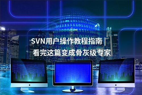 SVN用户操作教程指南 | 看完这篇变成骨灰级专家