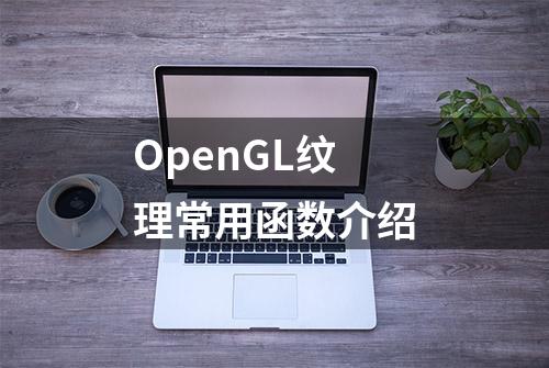 OpenGL纹理常用函数介绍