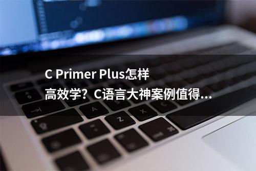 C Primer Plus怎样高效学？C语言大神案例值得借鉴