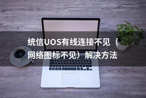 统信UOS有线连接不见（网络图标不见）解决方法