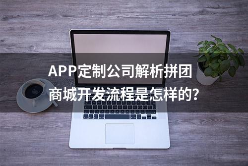 APP定制公司解析拼团商城开发流程是怎样的？