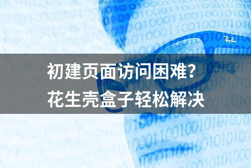 初建页面访问困难？花生壳盒子轻松解决