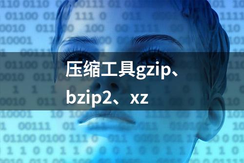 压缩工具gzip、bzip2、xz