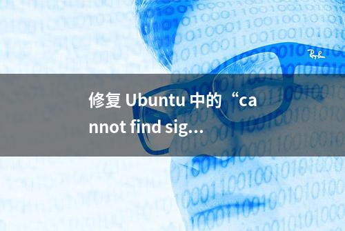 修复 Ubuntu 中的“cannot find signatures with metadata for snap”错误