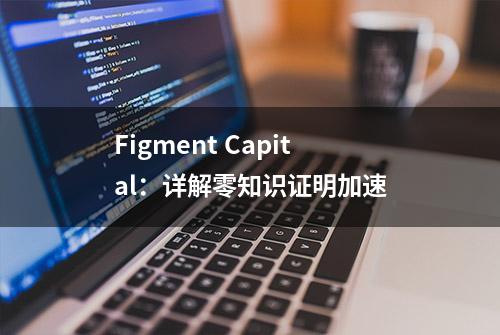 Figment Capital：详解零知识证明加速