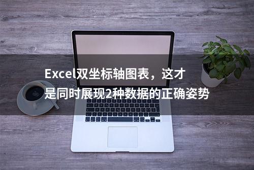 Excel双坐标轴图表，这才是同时展现2种数据的正确姿势