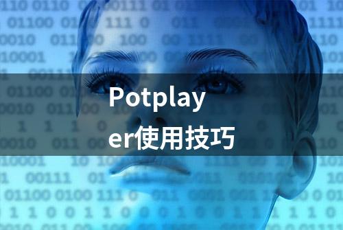 Potplayer使用技巧