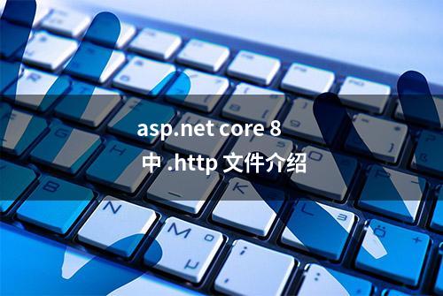 asp.net core 8 中 .http 文件介绍