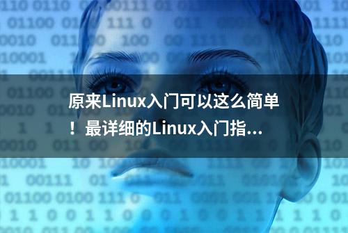 原来Linux入门可以这么简单！最详细的Linux入门指南