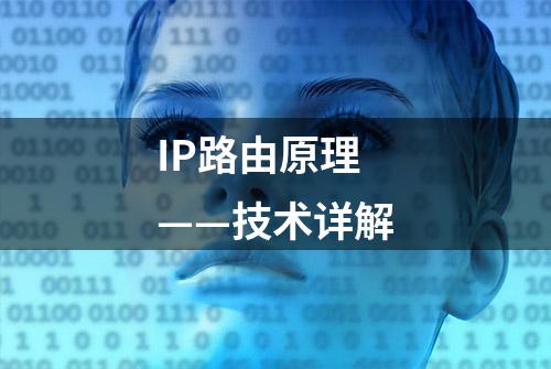 IP路由原理——技术详解