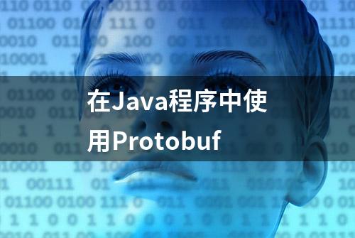 在Java程序中使用Protobuf