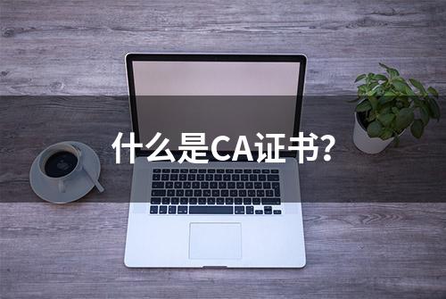 什么是CA证书？