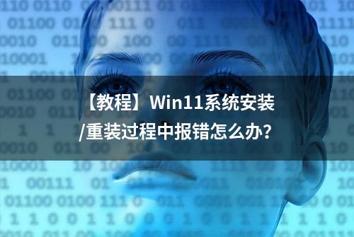 【教程】Win11系统安装/重装过程中报错怎么办？