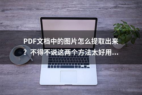 PDF文档中的图片怎么提取出来？不得不说这两个方法太好用了