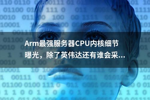 Arm最强服务器CPU内核细节曝光，除了英伟达还有谁会采用？