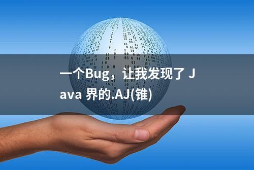 一个Bug，让我发现了 Java 界的.AJ(锥)