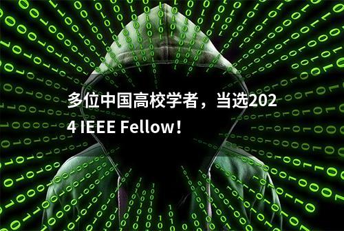 多位中国高校学者，当选2024 IEEE Fellow！