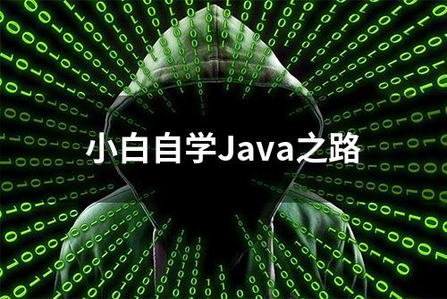 小白自学Java之路