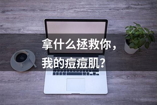 拿什么拯救你，我的痘痘肌？