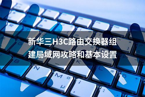 新华三H3C路由交换器组建局域网攻略和基本设置