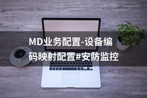 MD业务配置-设备编码映射配置#安防监控