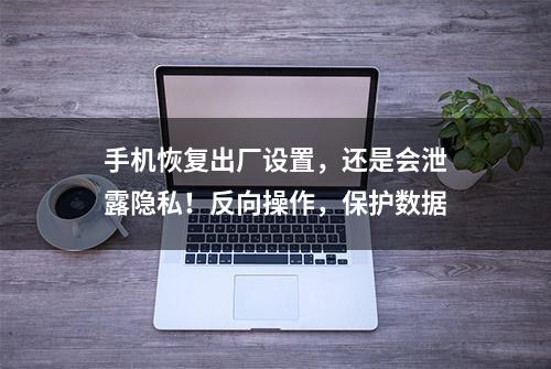 手机恢复出厂设置，还是会泄露隐私！反向操作，保护数据