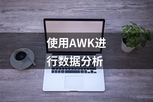 使用AWK进行数据分析