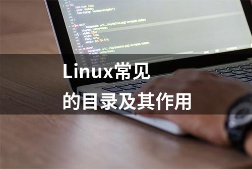 Linux常见的目录及其作用