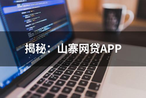 揭秘：山寨网贷APP