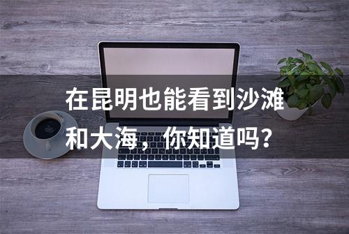 在昆明也能看到沙滩和大海，你知道吗？