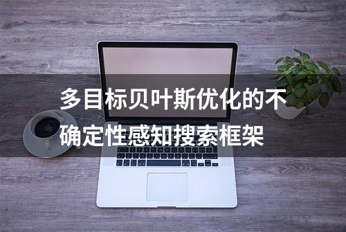 多目标贝叶斯优化的不确定性感知搜索框架