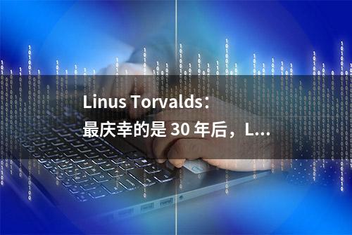 Linus Torvalds：最庆幸的是 30 年后，Linux 不是一个“死”项目