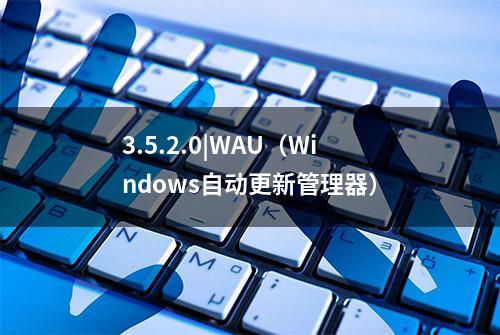 3.5.2.0|WAU（Windows自动更新管理器）