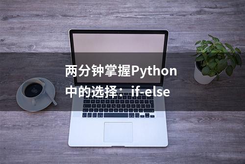 两分钟掌握Python 中的选择：if-else